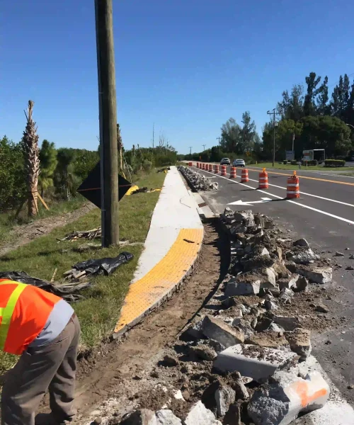 roadside demolition service